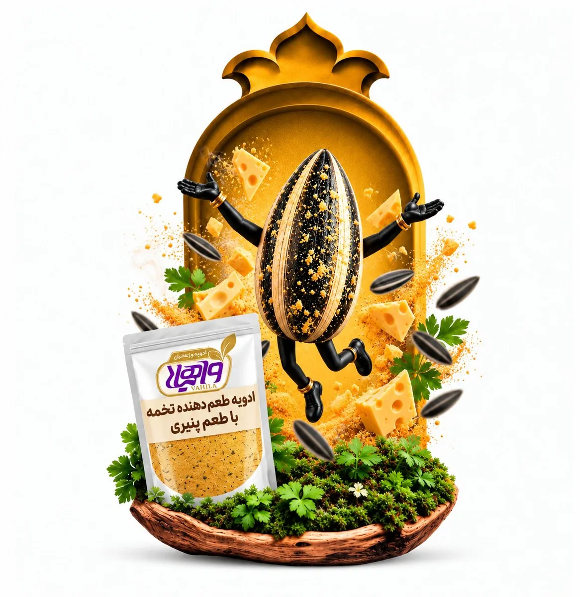 طعم تخمه پنیری